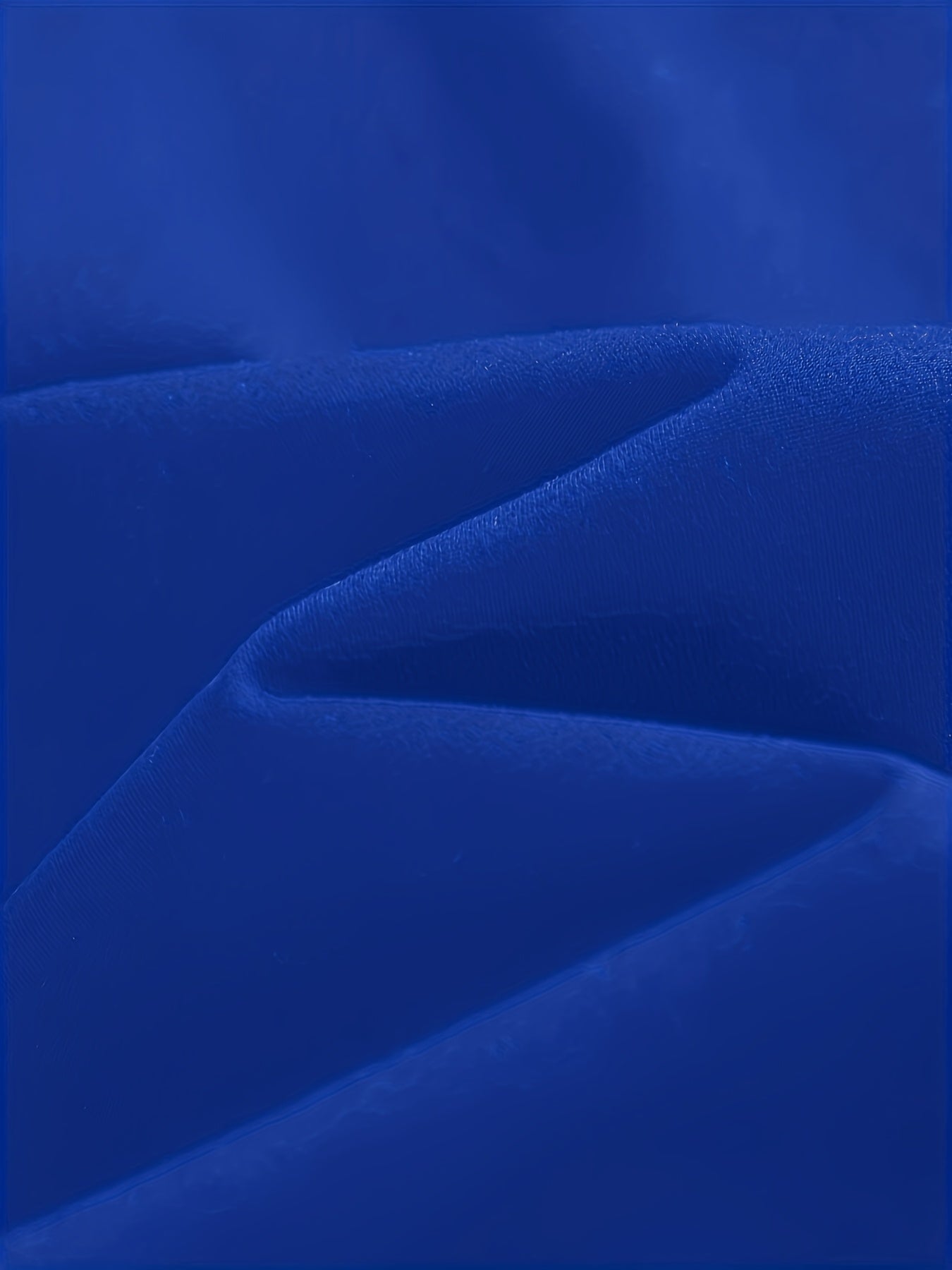 Plus Size Women's Stretchy Capris High-Waisted Solid Blue Casual