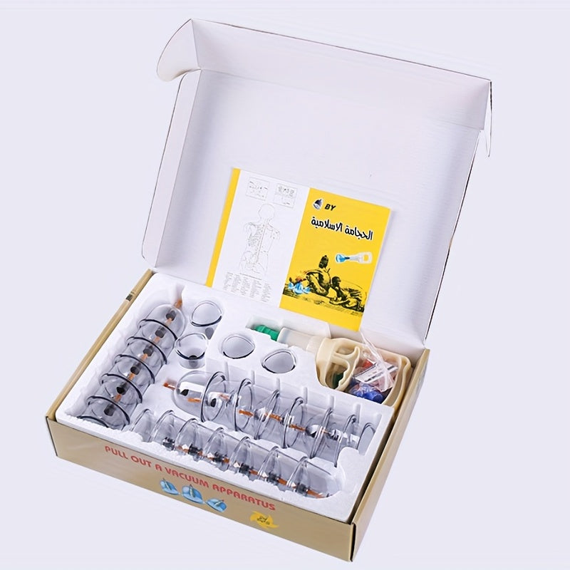 24pcs Magnetic Cupping Set for Wellness and Health Care Non-Electric Thick Cups