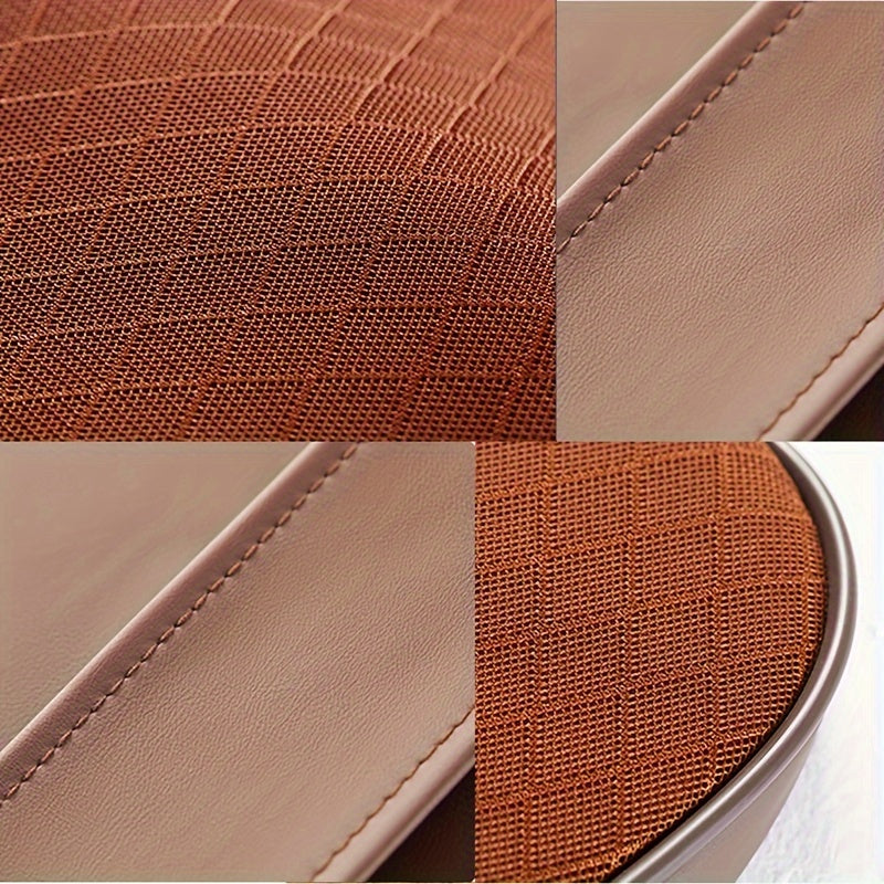 Memory Foam Car Neck Pillow with Breathable Cover for Cervical Support