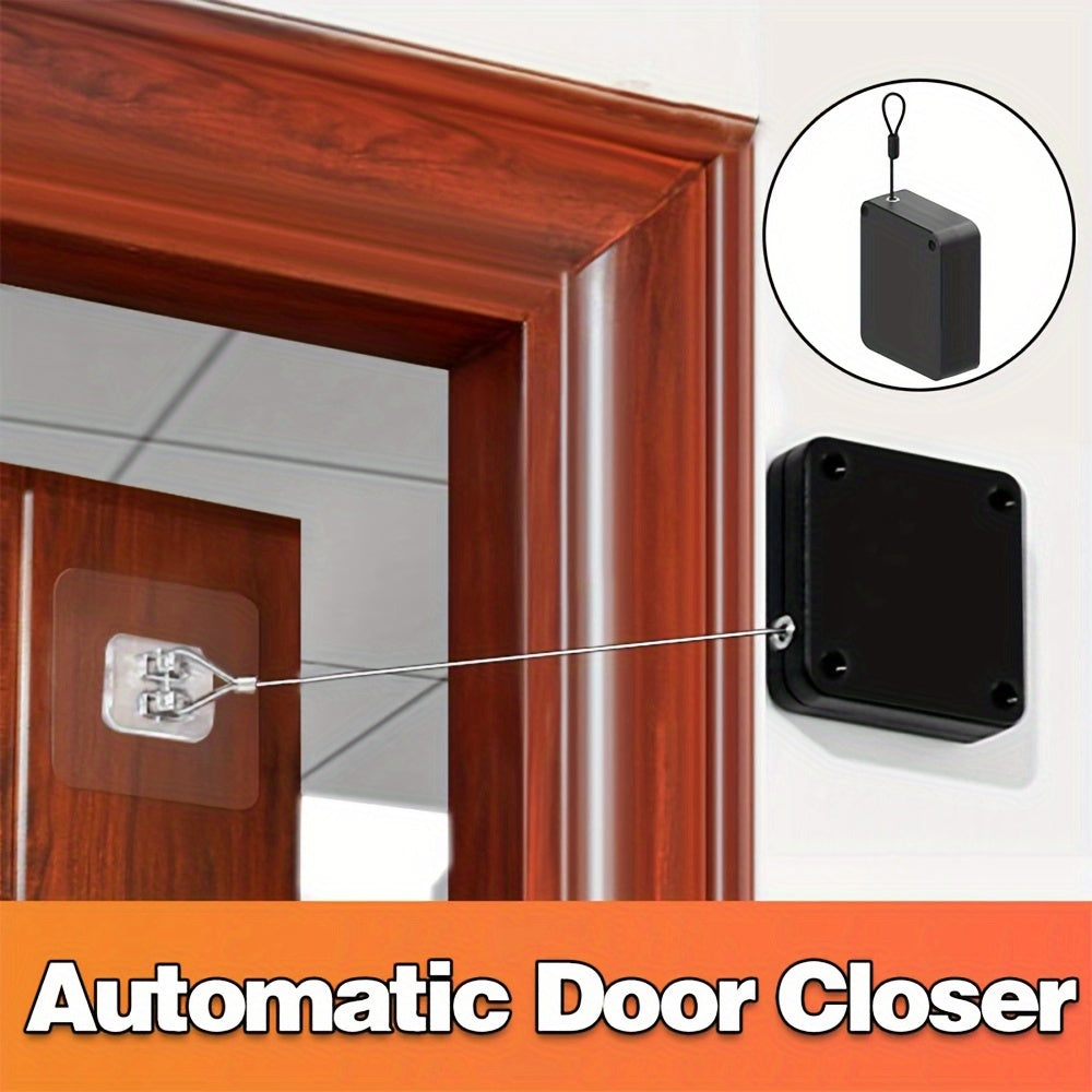 Automatic Door Closer Surface Mount Adjustable Sensor Easy Install