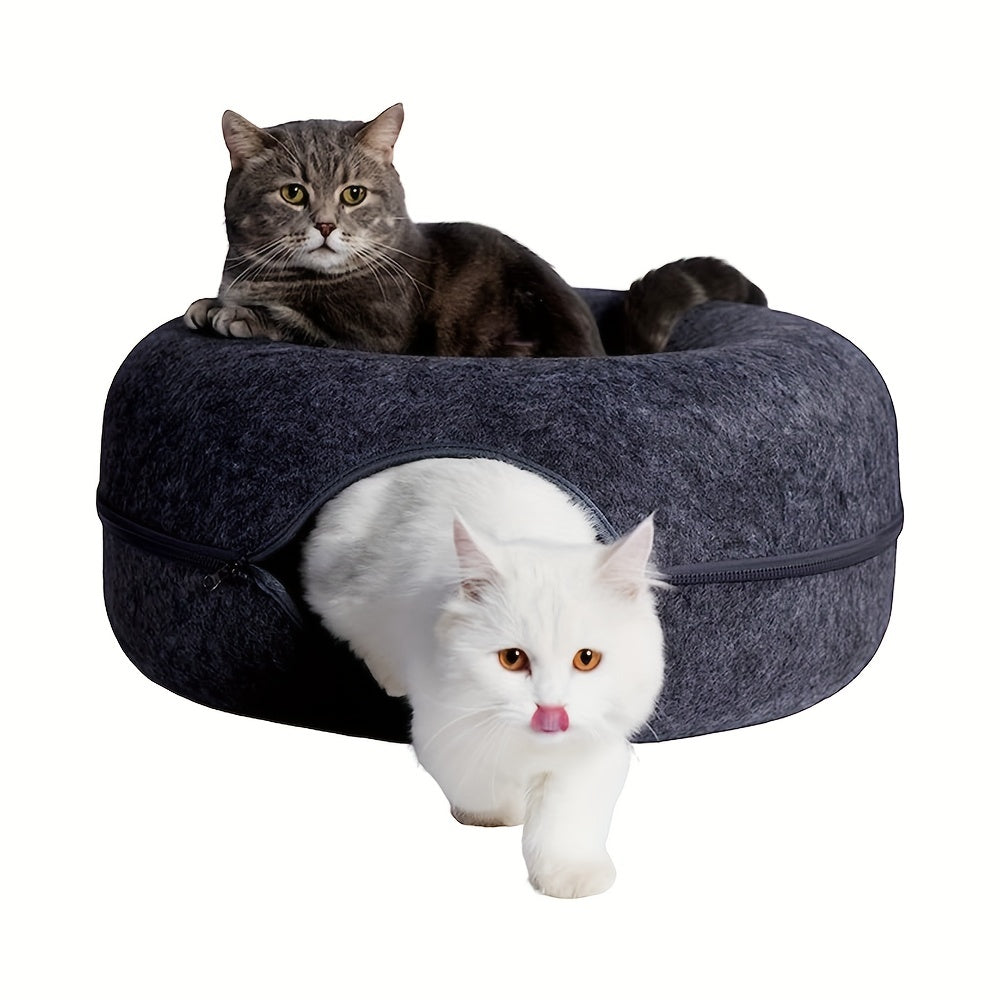 Large Cat Cave Bed for Multiple and Large Cats Indoor Detachable Washable