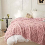 Hypoallergenic Plush Air Conditioning Blanket for All Seasons 300-350gsm