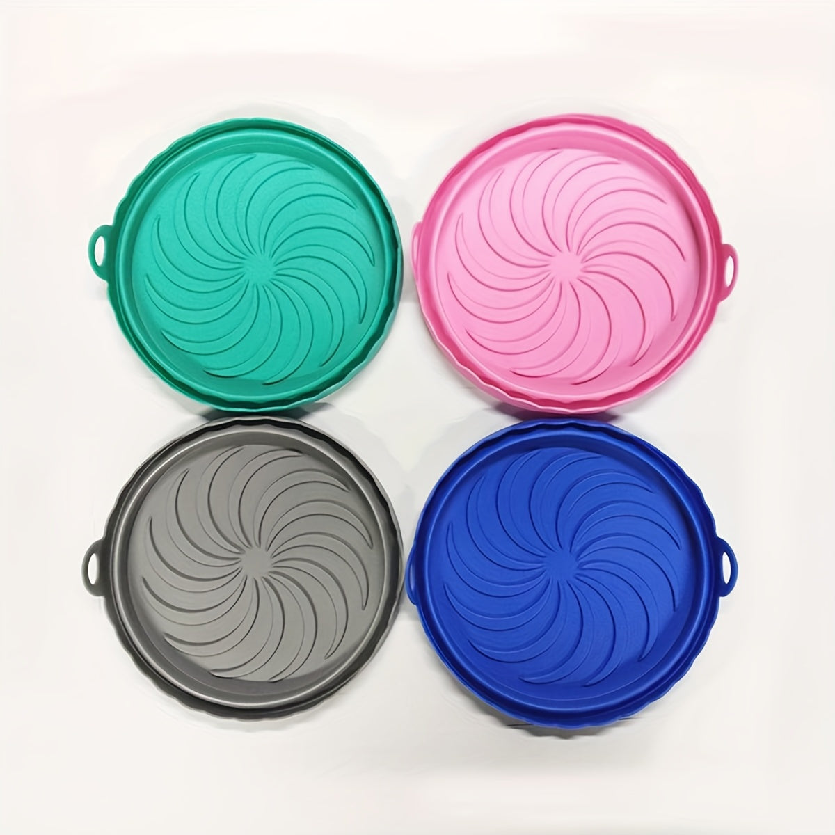 Silicone Baking Mat Foldable Air Fryer Liner Non-Stick Dishwasher Safe Food-Grade PET