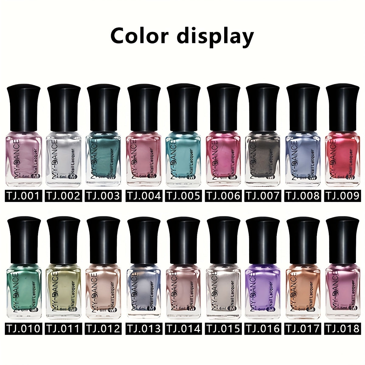 Metallic Shine Mirror Nail Polish for Women Long-Lasting Hypoallergenic Fast-Drying