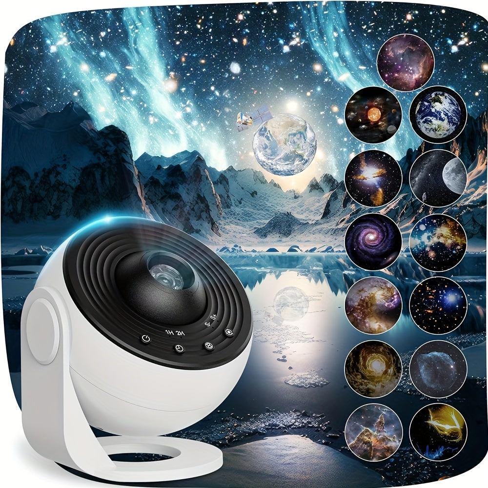 Kids 4K HD Globe Projector 13-in-1 Star Planetarium Night Light
