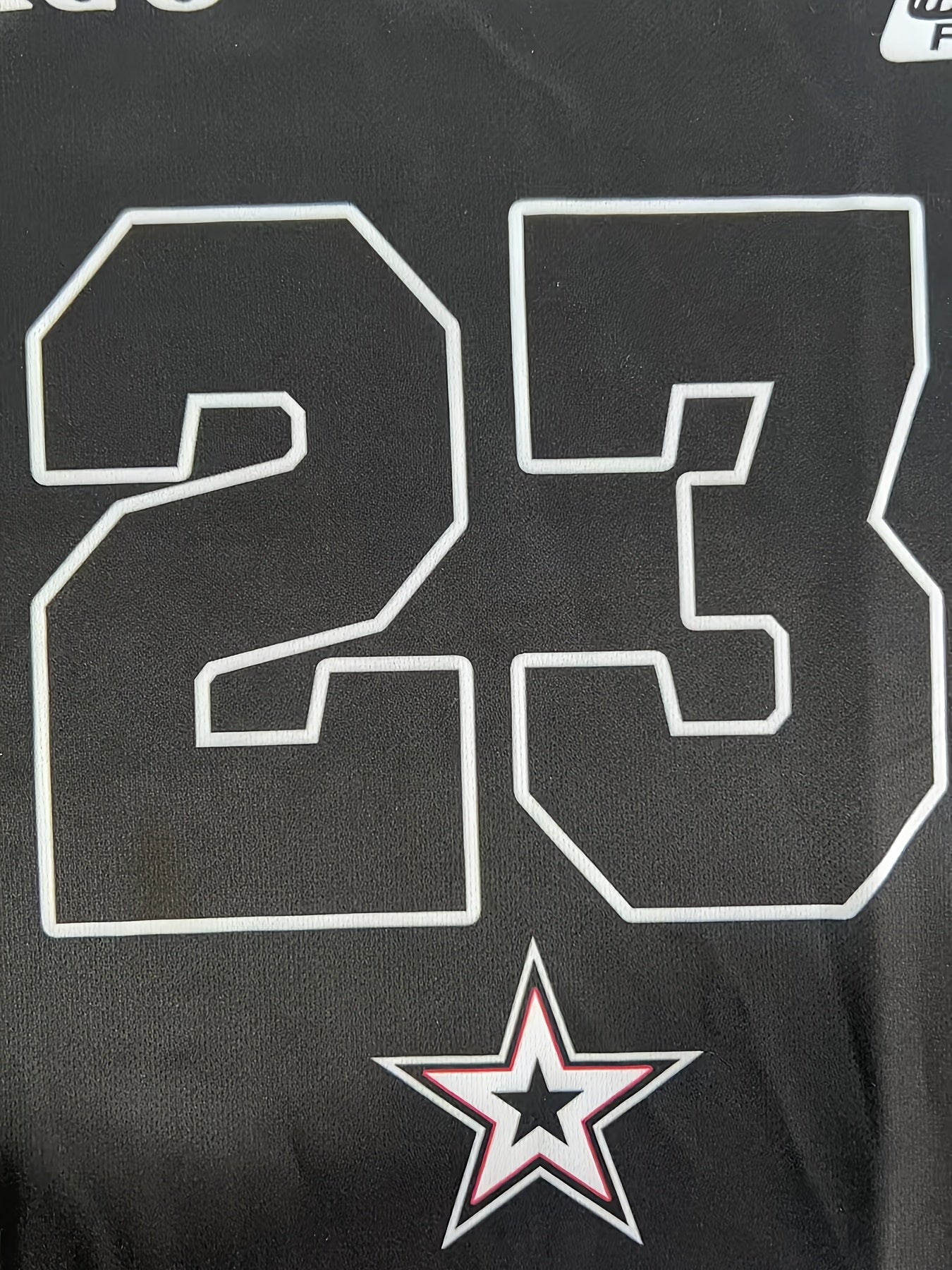 Мужская футболка большого размера с 3D-печатью Chicago #23, дышащий полиэстер-эластан, круглый вырез