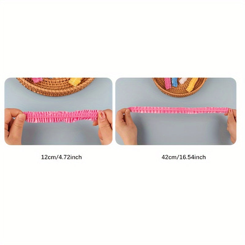 Disposable Sterile Hair Net Hats for Makeup, Microblading, Salon, Shower Cap Pack of 50