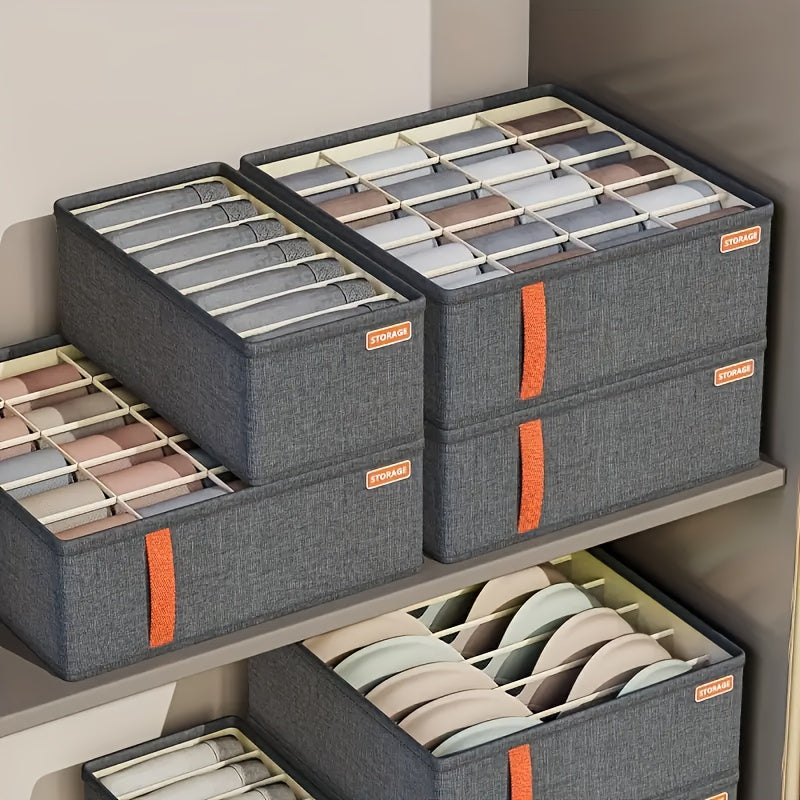 Foldable Fabric Drawer Organizer for Closet Storage Socks and Underwear Box Space-Saving