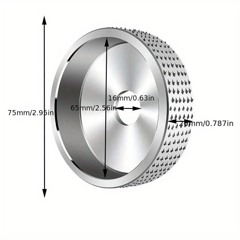 Universal Aluminum Disc Grinding Wheel with Studded Surface for Metal Grinding