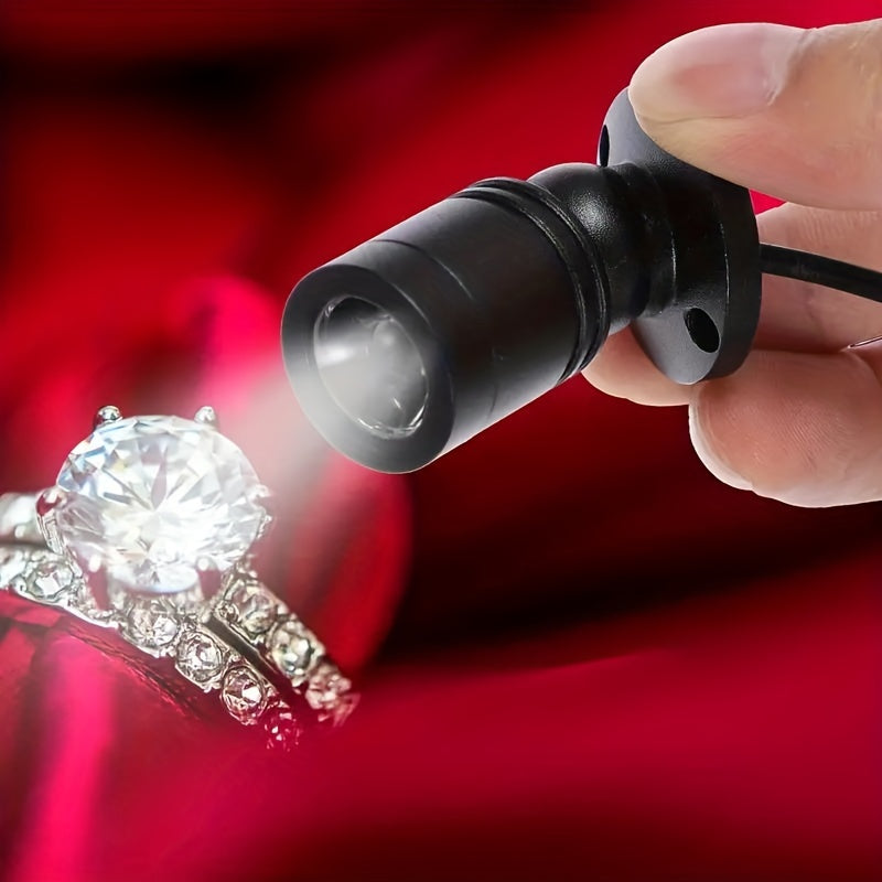 Mini LED Spotlight with 146.3cm Cable, Cold White Warm White Green Red Blue Yellow