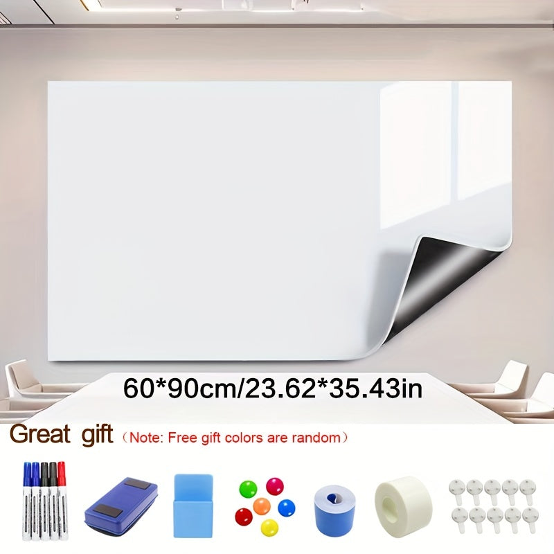 Uy yoki ofisda foydalanish uchun olib tashlanadigan magnit oq doska stikerlari, yozish va o'chirish oson. O'qitish va trening maqsadlari uchun mukammal.