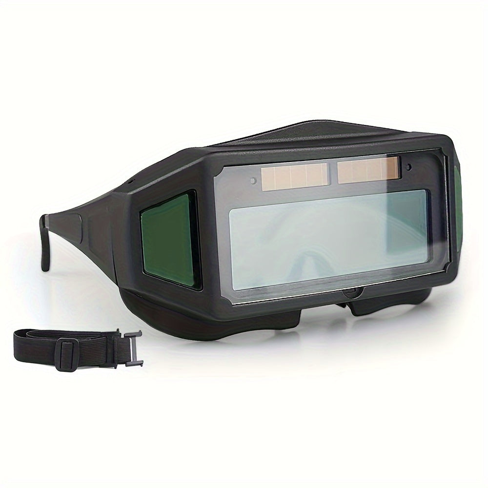 Automatic Darkening Welding Glasses Safety Goggles for TIG MIG MMA Lightweight Solar Powered