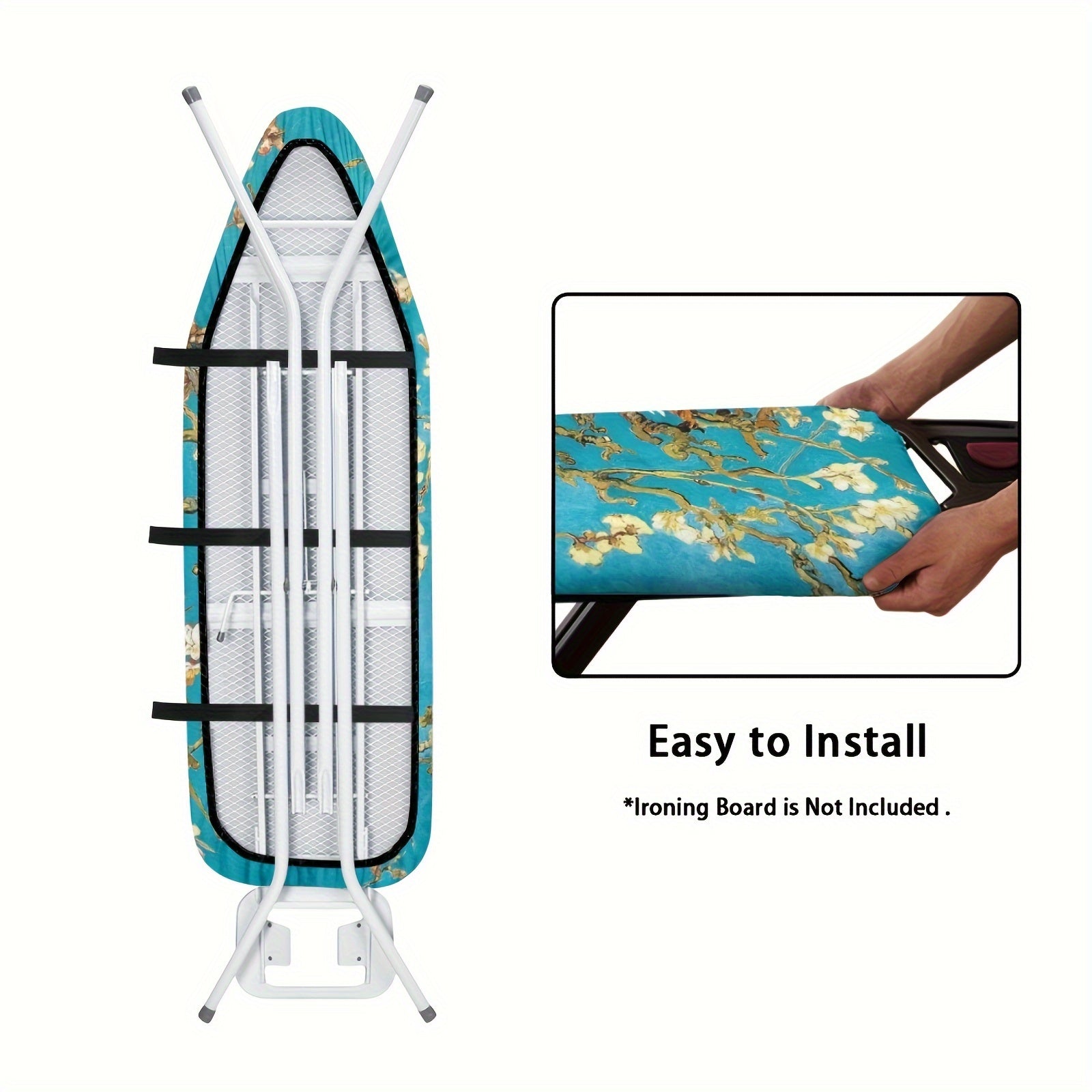 Starry Night Ironing Board Cover Anti-Stain Dust Protector Standard Size