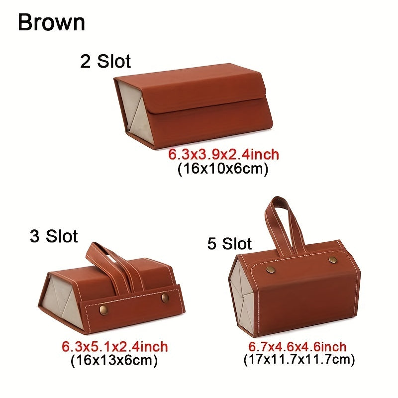 Quyosh ko'zoynaklari uchun 2/3/5 slotli sayohat tashkilotchisi, egiluvchan dizayni bilan. Ushbu saqlash qutisida ko'zoynaklaringizni tartibda saqlang, oson ko'rsatish uchun bir nechta osish variantlari mavjud.