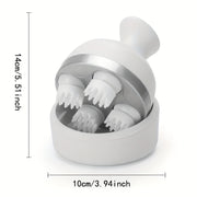 Electric Head Massage Device Rechargeable USB Head and Neck Massager for Head and Pet Hair Kneading