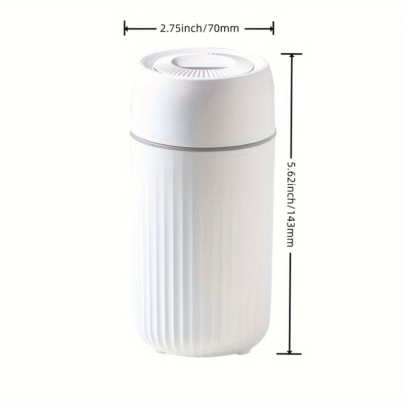 Colorful Portable Mist Diffuser Humidifier 100ml USB Quiet Auto Shut-Off