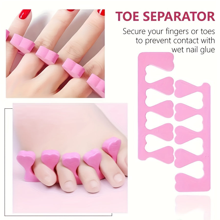 24-in-1 Acrylic Nail Kit for Beginners Hypoallergenic USB Powered with Glitter Colors and Nail Extension Tools