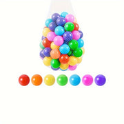 Indoor Plastic Ball Pit Balls Set of 50 or 100 Colorful Ocean Balls for Kids
