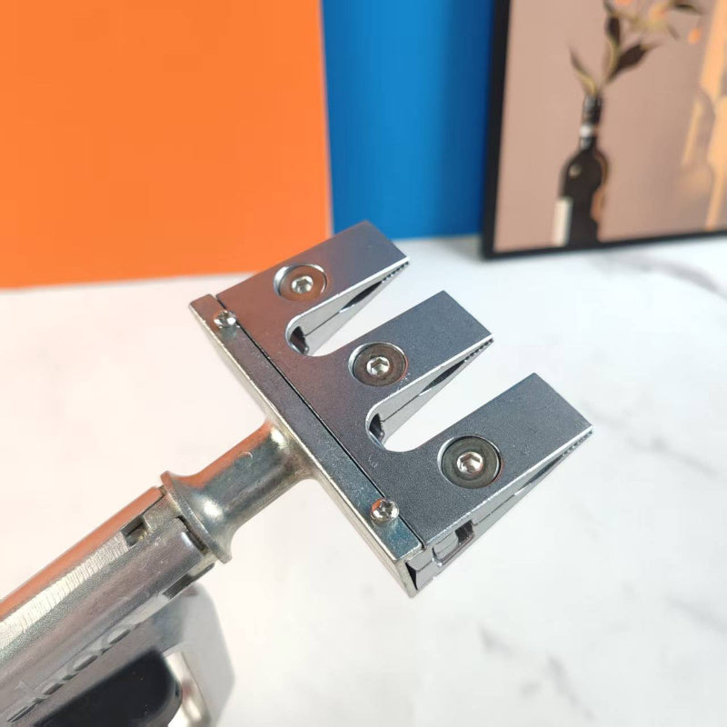 Mutaxassislik bilan ishlab chiqilgan qoʻl bilan ishlash uchun oshxona asboblarini qattiq burchakda, mustahkam asosda, ergonomik dizaynda va kompakt saqlash qutisida, pichoqlar, qalamlar, qirqishlar uchun.