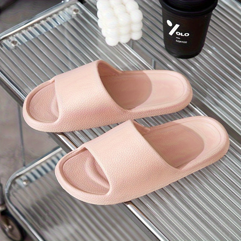Women's EVA Slide Sandals Solid Color Open Toe Indoor Outdoor