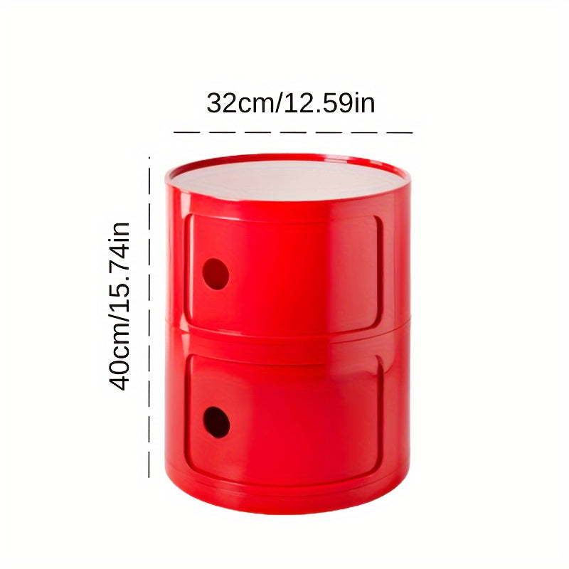 Bedside Table with Drawers 2/3/4 Drawer Options for Bedroom Living Room Office Storage