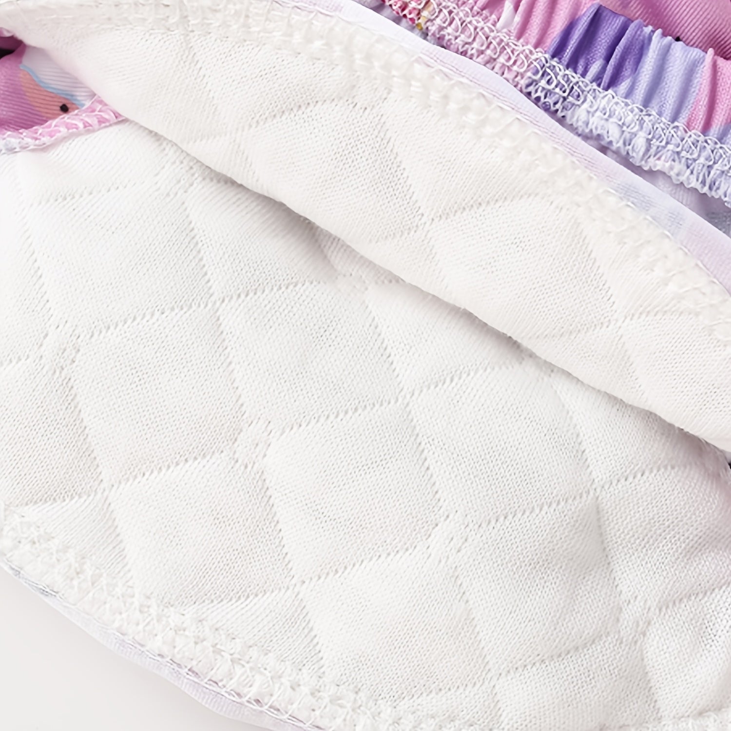 Qayta ishlatiladigan chaqaloq o'qitish shimlari 5-dona, Polyester to'qimachilik matosidan tayyorlangan, bolalar uchun yuviladigan hojatxona o'qitish shimlari, chaqaloqlar va bolalar uchun suyuqlik o'tkazmaydigan pampers qoplamalari