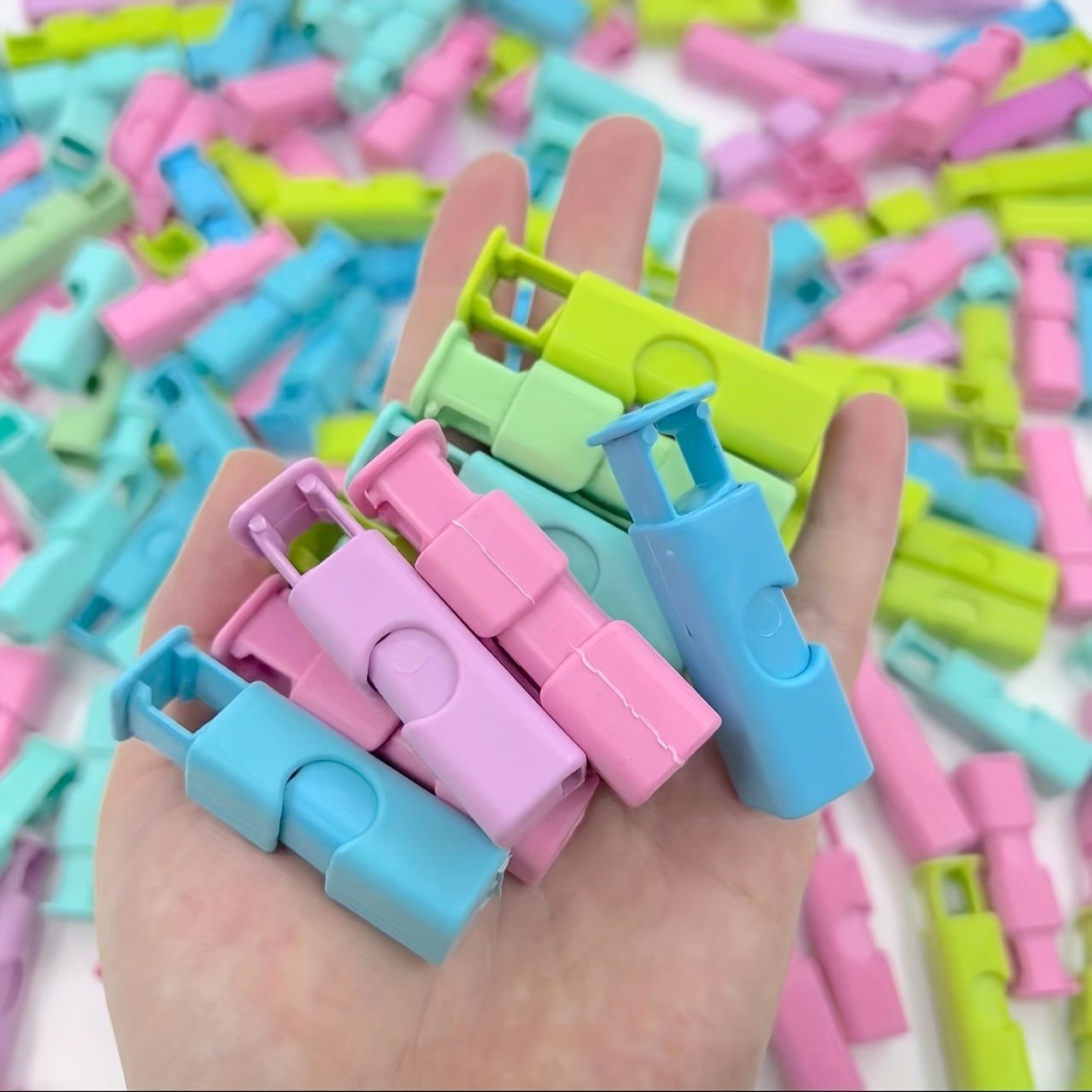 Juego de 12 o 15 clips para pan y bagels, sellado con bloqueo de presión fácil, utensilios de cocina