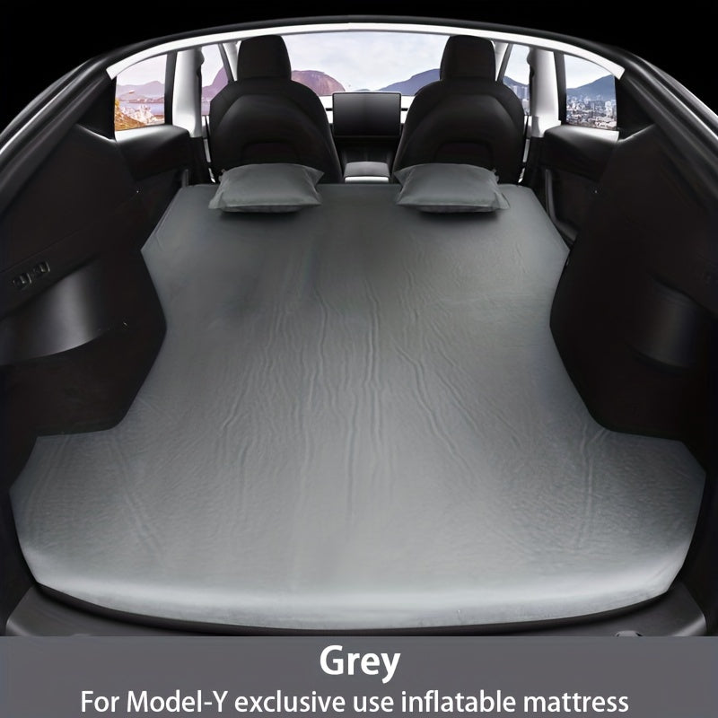 Inflatable Car Bed for SUV Portable Air Mattress Camping Tent Sleeping Pad