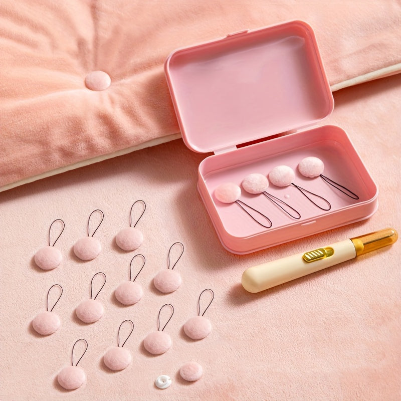 Mixed Color Pack of 6 12 or 24 Invisible Bed Clips Bedding Fasteners