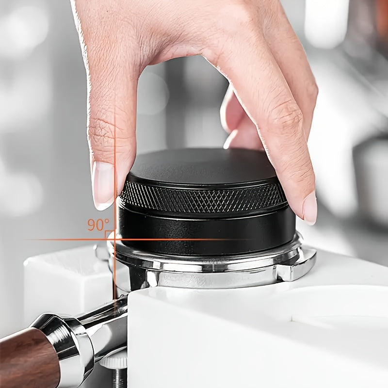 Нержавеющая сталь Тройной пресс для кофейной пульпы и диспенсера эспрессо 51/53/58 мм