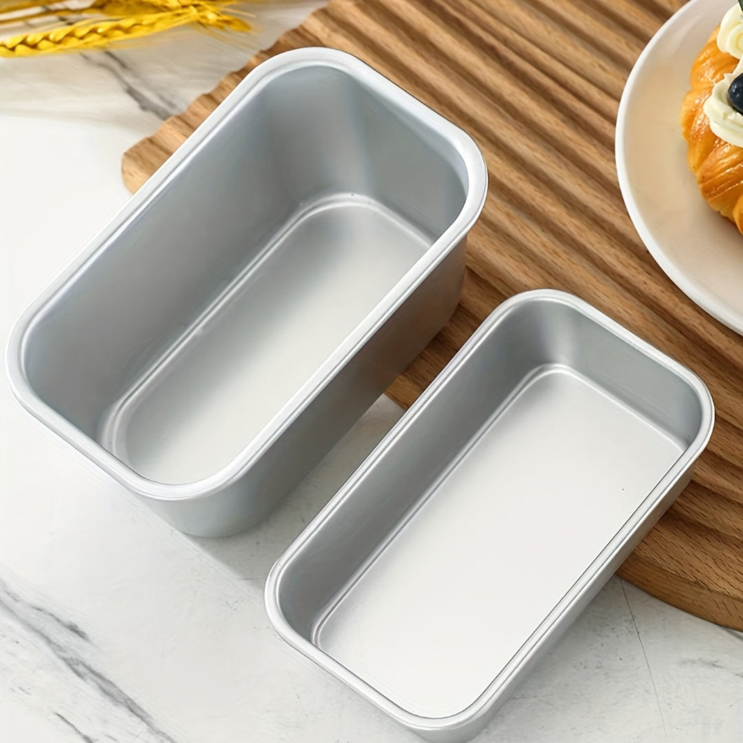 Rectangular Cake Mold Aluminum Alloy Baking Tool 20x9.7x7cm or 16.2x9.8x7cm