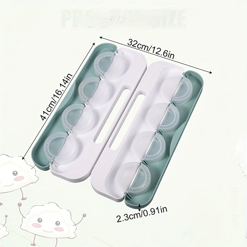 8-Piece Dumpling Mold Set for Easy Kitchen Cooking