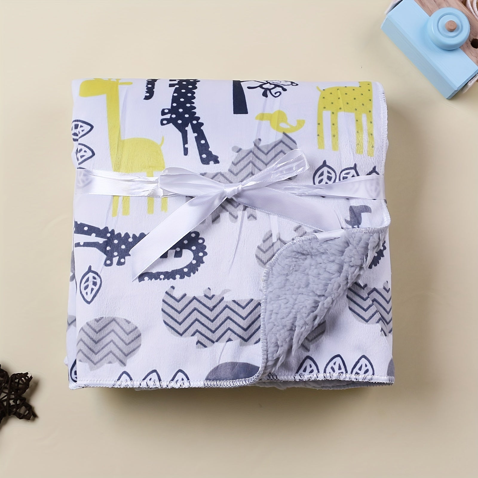 Cotton Baby Blanket for Boys and Girls Cozy Lightweight Quilt