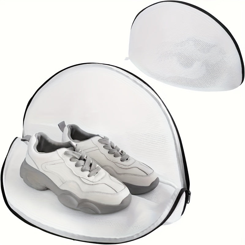 Shoe Wash Bag Polyester Zippered Laundry Organizer for Shoes