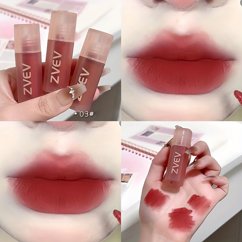 Ayollar uchun uzoq davom etadigan mat lip stain, yumshoq, silliq qizil lab bo'yoqi