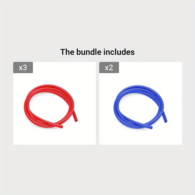 Motorcycle Fuel Line Hose Synthetic Rubber 1M Multi-Color