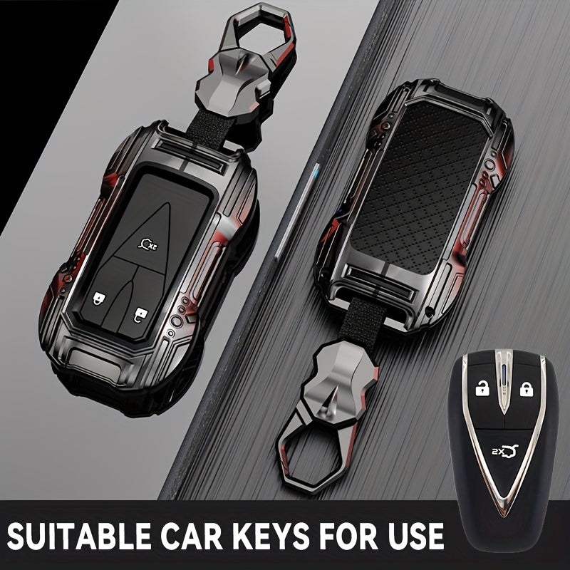 Universal Zinc Alloy Car Key Fob Cover Durable Key Case Accessory