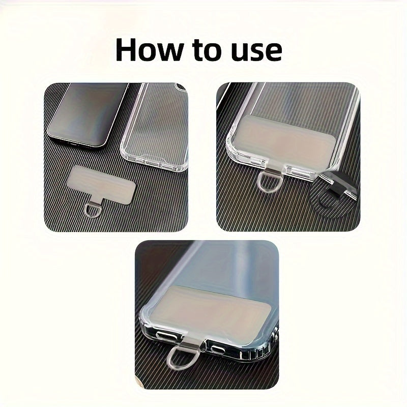 Stainless Steel Butterfly-Shaped Cell Phone Clip Durable Secure Attachment