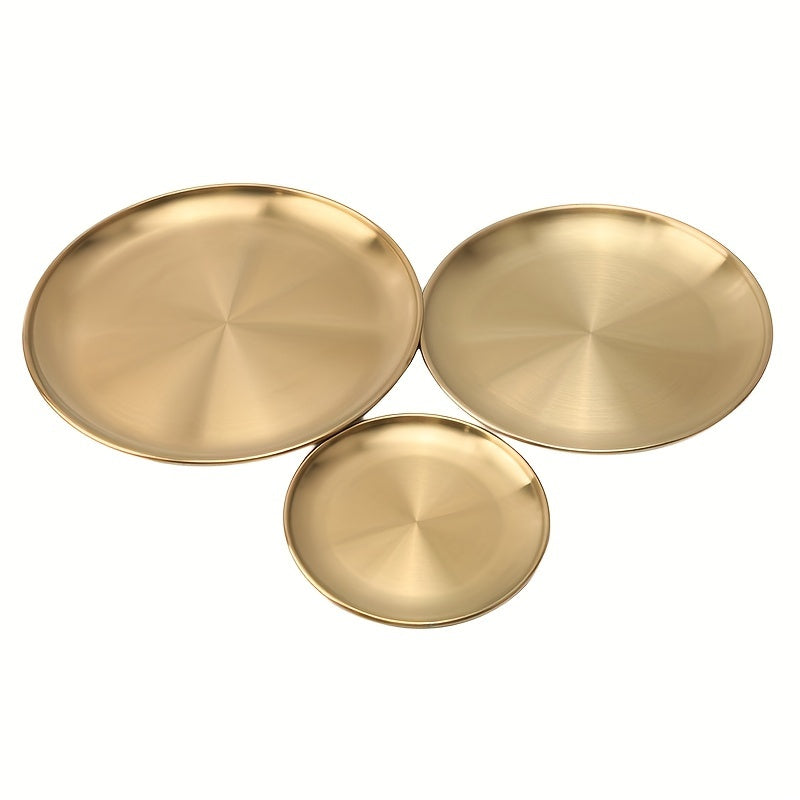 Stainless Steel Coffee Tray for Buffet Parties and Fruit Decoration