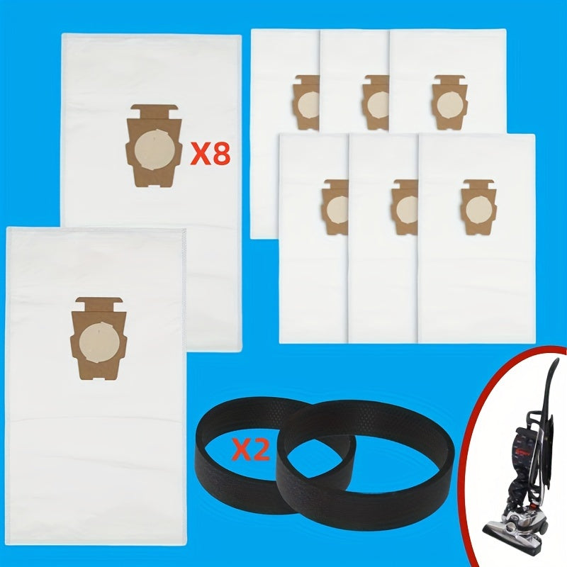 Set of 10 Durable Plastic Vacuum Dust Bags for Sentria Avalir G7E G10 G5