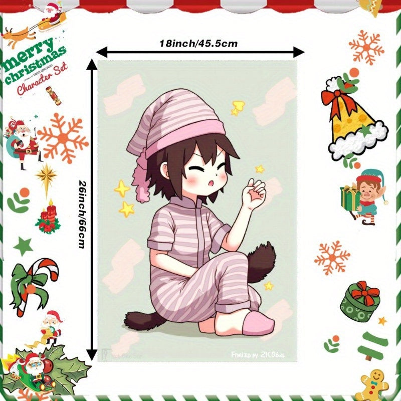 Kitchen Towel 18x66 cm for Tea and Holiday Season Absorbent Cotton