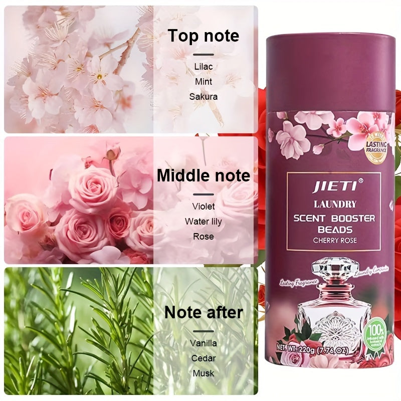 Scented Laundry Beads Softener Freshener for Fabrics in 4 Scents Home Dorm Use