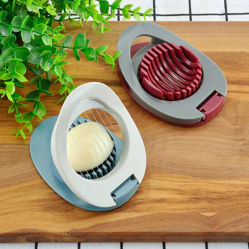 Egg Slicer Kitchen Tool for Hard Boiled Eggs Salad Sandwiches
