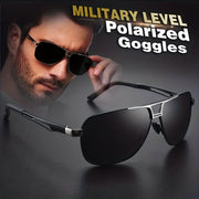 Unisex Metal Frame Polarized Fashion Sunglasses for Outdoor Sports and Travel