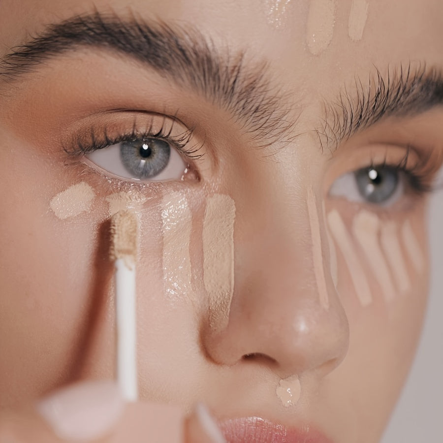 Women Concealer Liquid Foundation Matte Natural Waterproof Long-Lasting