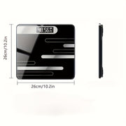 Portable Electronic Body Scale with Digital Display for Home Use, Family Sports