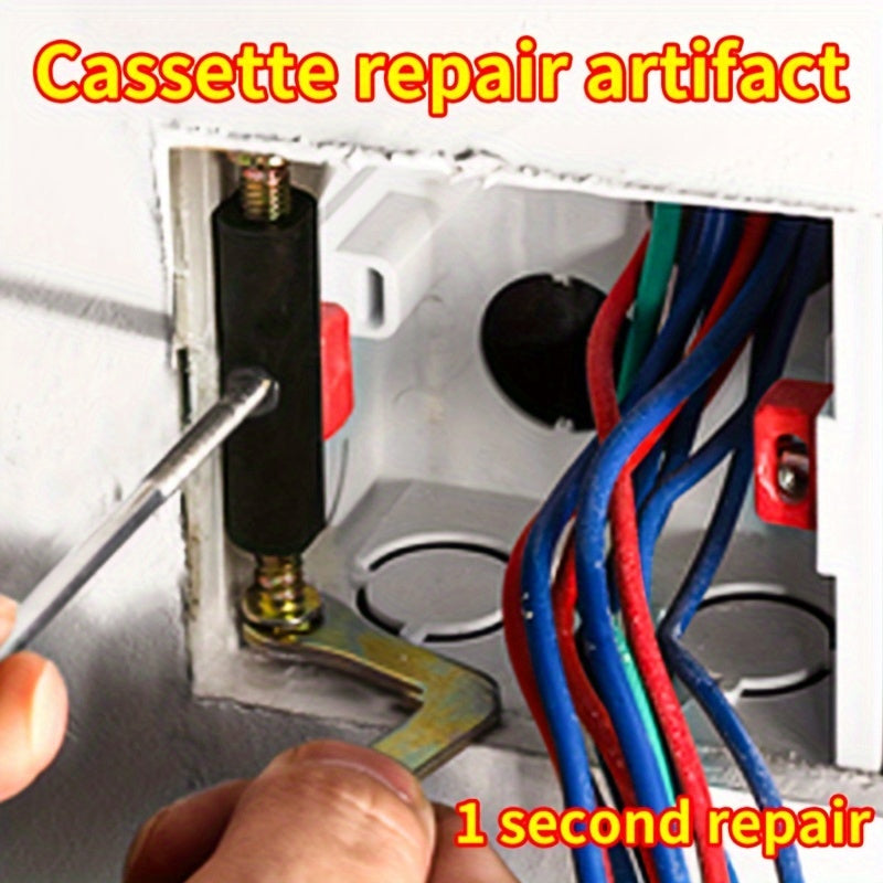 Conjunto de caja de conexiones eléctricas 86 Tipo 118 Tipo 10 con caja inferior, caja oscura, reparador, interruptor