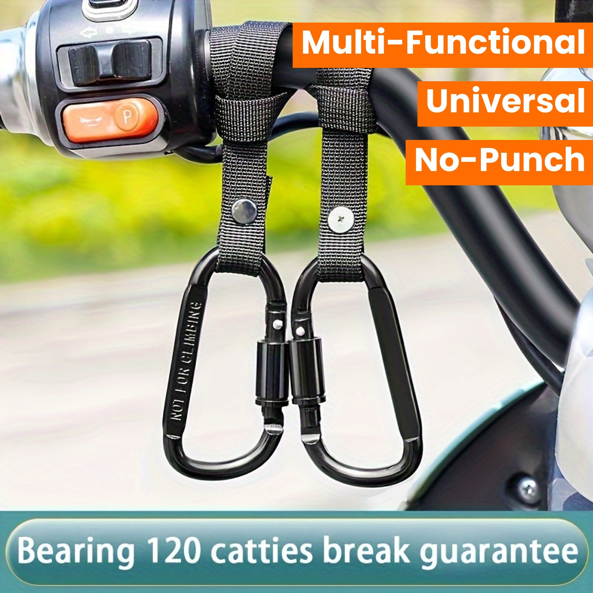 Motorcycle Bike Front Hook Universal Lock Hook for Riding and Shopping