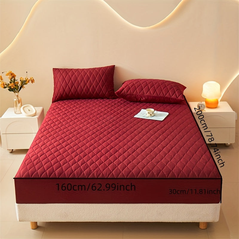 Breathable Waterproof Polyester Mattress Cover for Dormitory and Bedroom