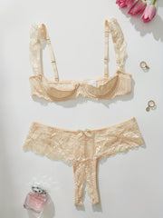 Women's Lace Lingerie Set, Sexy, Comfortable, Adjustable Straps